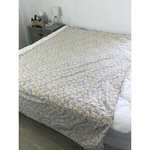 Vintage Discontinued Croscill Fiesta Flat Sheet Twin Size